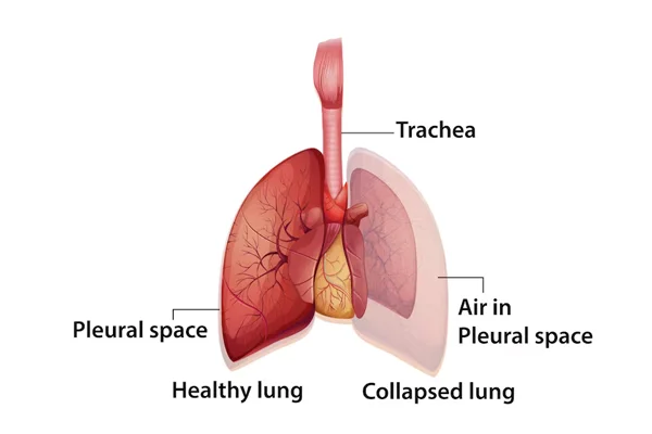 Pneumothorax or Collapsed Lung